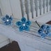 Origami Paper Flower Bobby Pin Gift Set - Kusudama