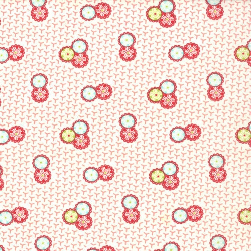 Ruby by Bonnie and Camille for Moda - Retro in Cream - 1 yard - 100% Cotton