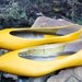 Plain Jane Style...Mustard Yellow Flats Retro. . . Hip. . . Size 6M..Etsy FRONT Page Item