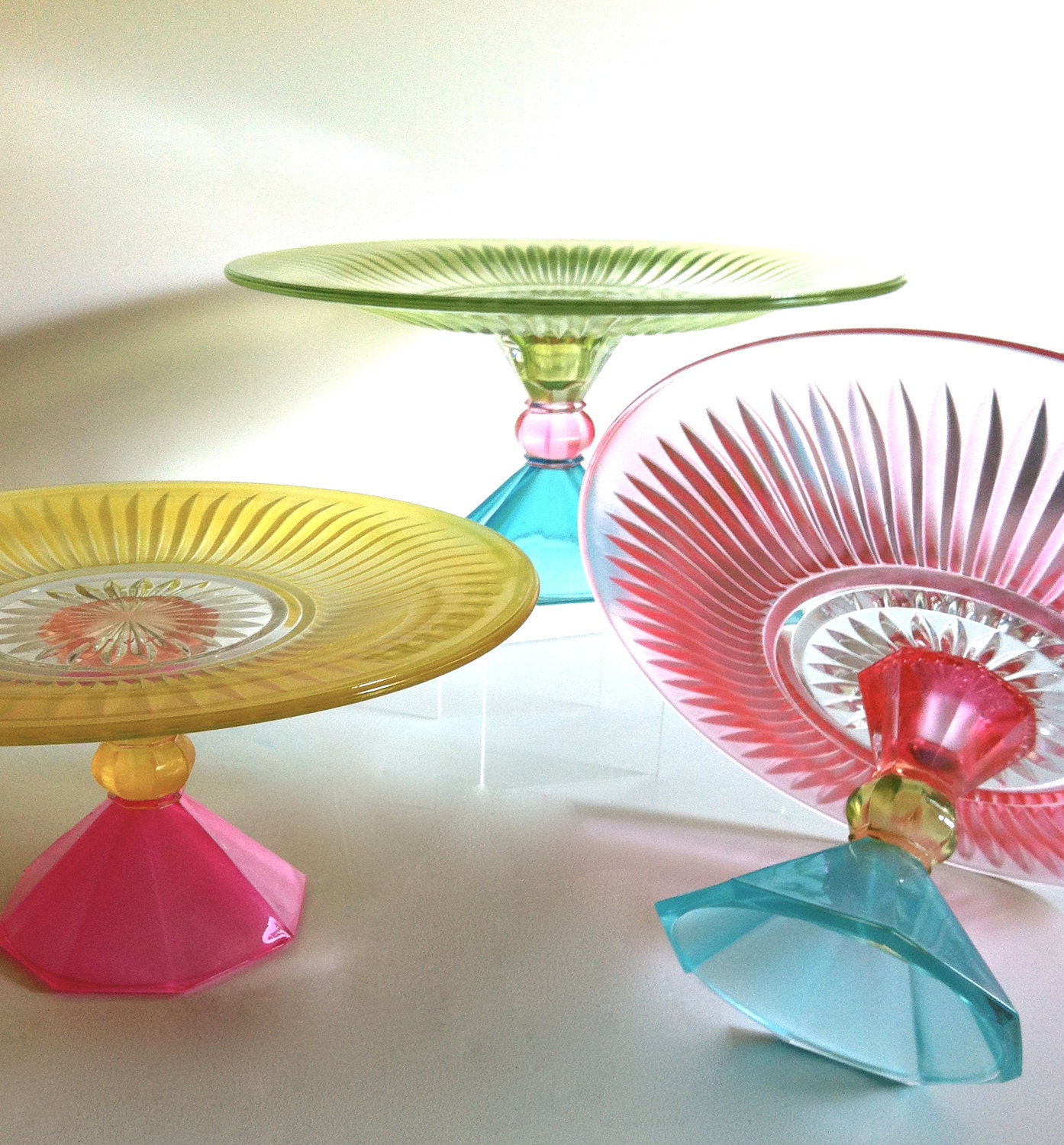 10" Cake Stands You Pick Your Colors