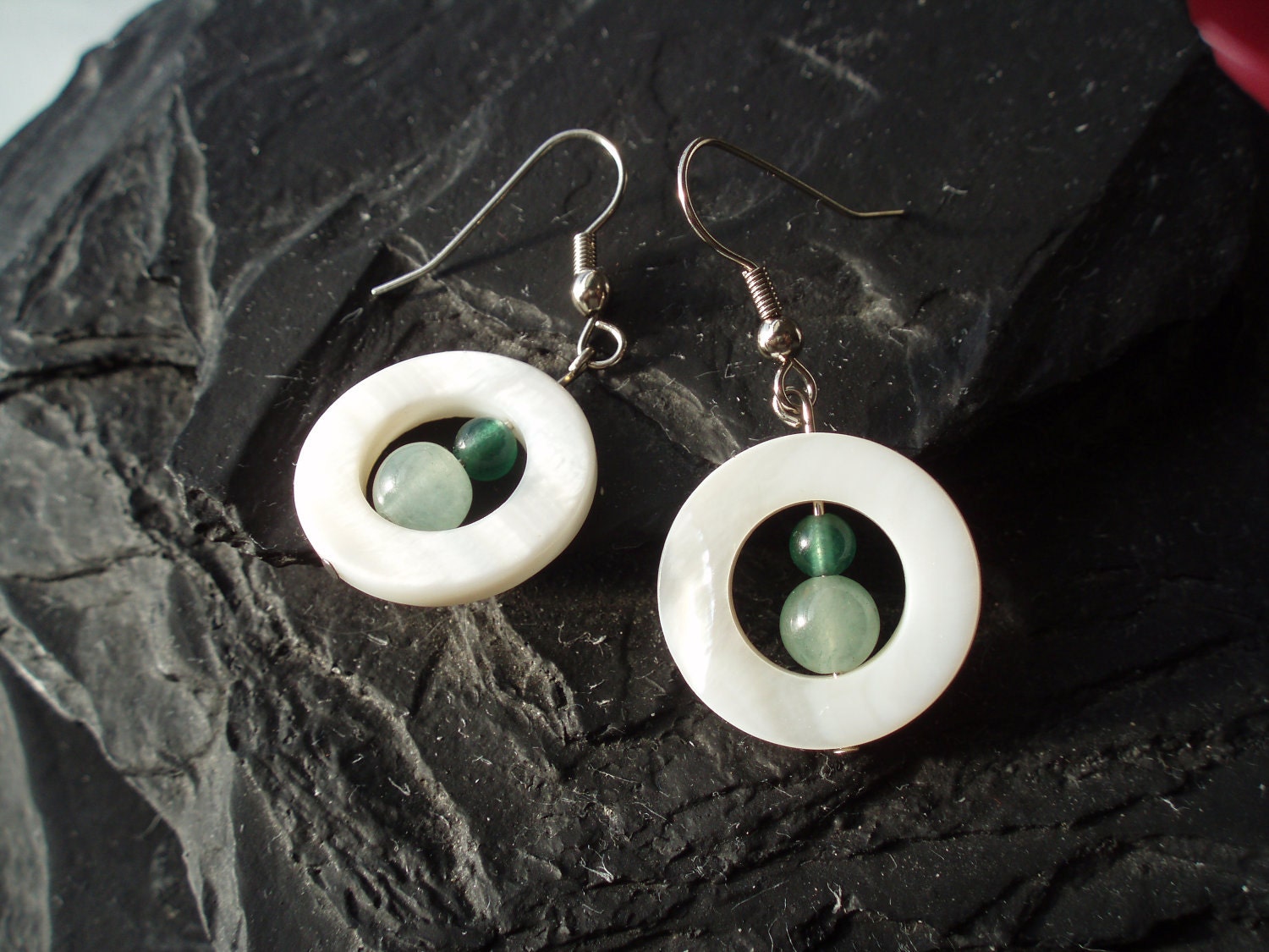 Multnomah - beaded earrings