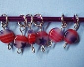 Olympia - beaded stitch markers