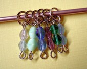 Pasauka - beaded stitch markers