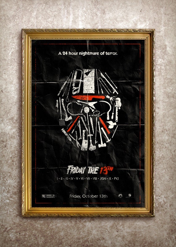 Friday the 13th 27x40 (Theatrical Size) Movie Poster