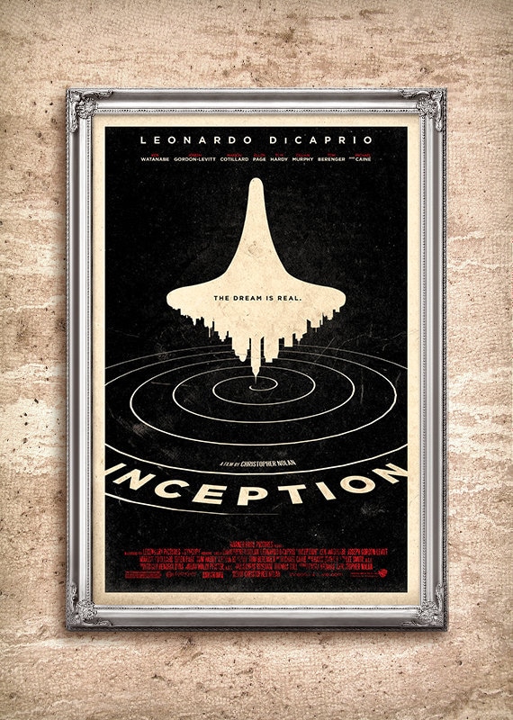 Inception 24x36 Movie Poster