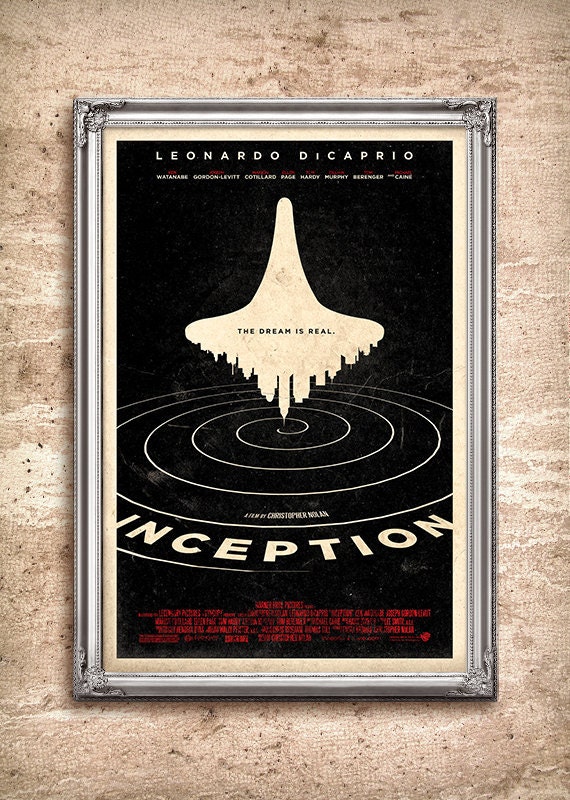 Inception 24x36 Movie Poster