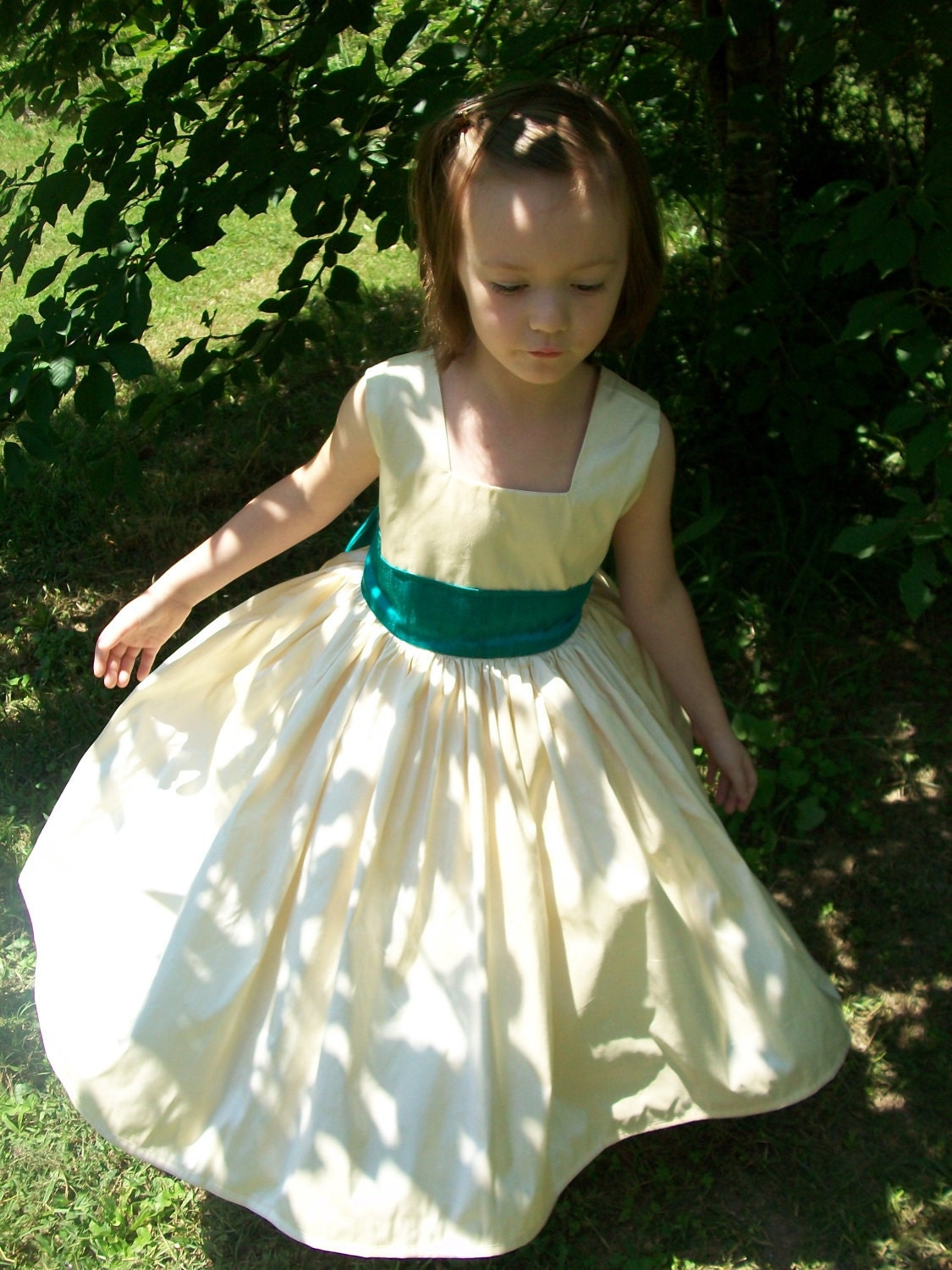 Custom Flower Girl Dress