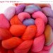 Handpainted Punta Fiber, "Electric" 4.9 oz