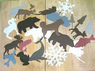 Alaska Wildlife Die Cuts
