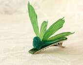 Faerie Hair Clip - Absinthe, The Green Fairy MADE TO ORDER