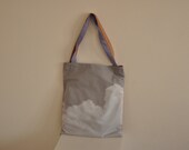the cloud tote bag nude lilac