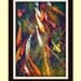Zen Koi Pond Colorful Orange Gold Fish 8x12 Fine Art "Dark Star" Photograph