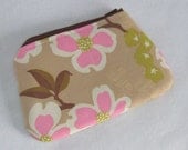 Clutch - Cosmetic Bag - Zippered - Pencil Case