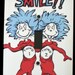 Dr. Seuss Thing One and Thing Two Single Toggle switchplate Cover