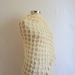 Shawl ,Ivory,white,seasonal , color ,cowl ,collar ,necklace ,handmade, crochet,bolero,warm,wrap,handmade,gift,woman,girl,wedding,bride,