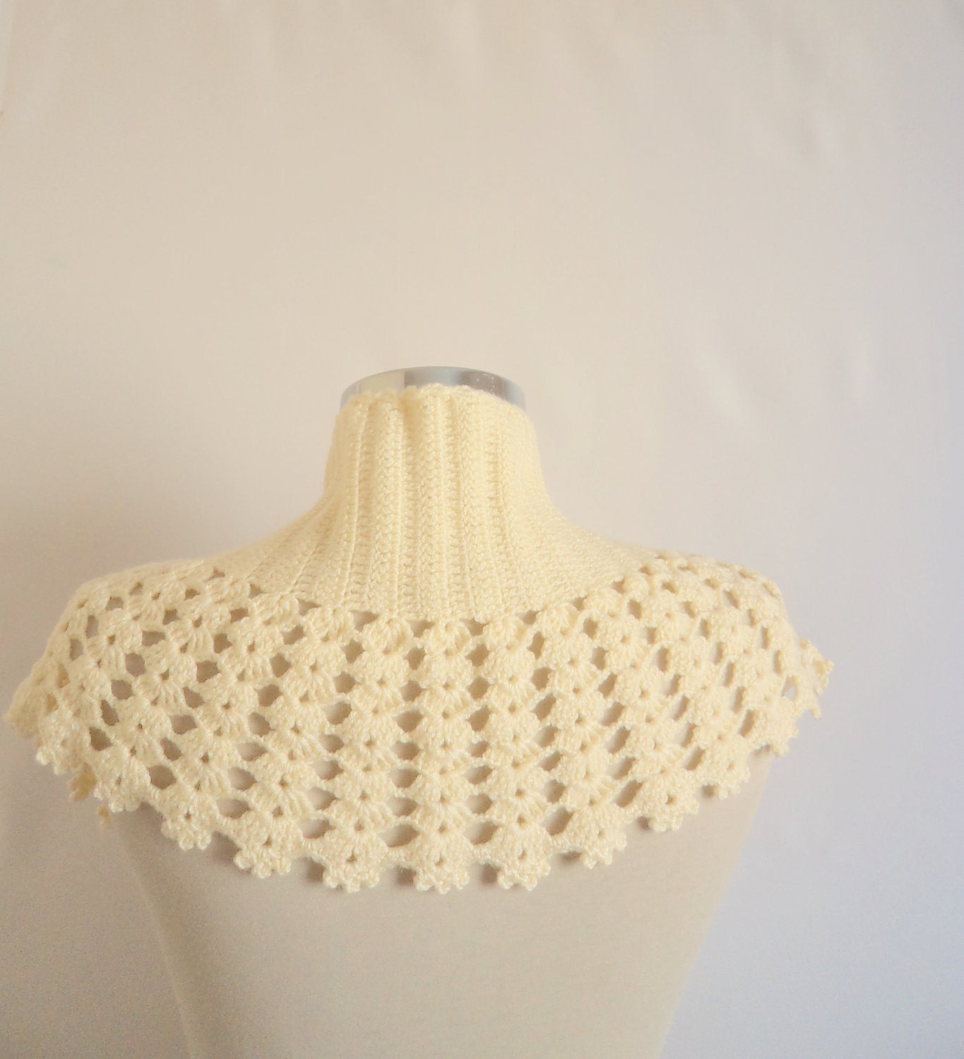SCARVES Collar necklace Ivory Bride Shawl Shrug Stole Wrap cowl Scarf Accessories gif for you christmas new season