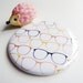 Librarian - Multi Colored Glasses Pocket Mirror - Perfect for Bridesmaid Gifts, Shower