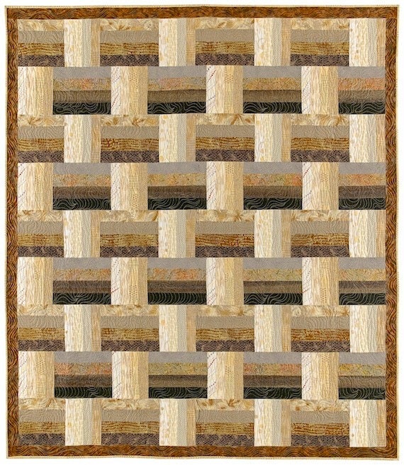 Basket Weave Quilt Pattern