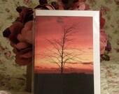 Sunset, Richmond Hill (Free UK P&P): GREETING CARD