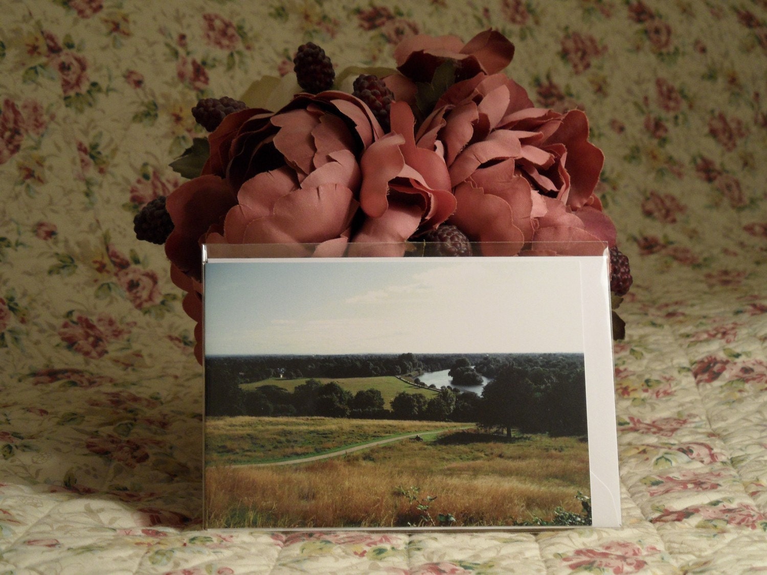 Summer Afternoon, Richmond Hill (Free UK P&P): GREETING CARD