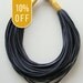 10% Off - Statement suede necklace