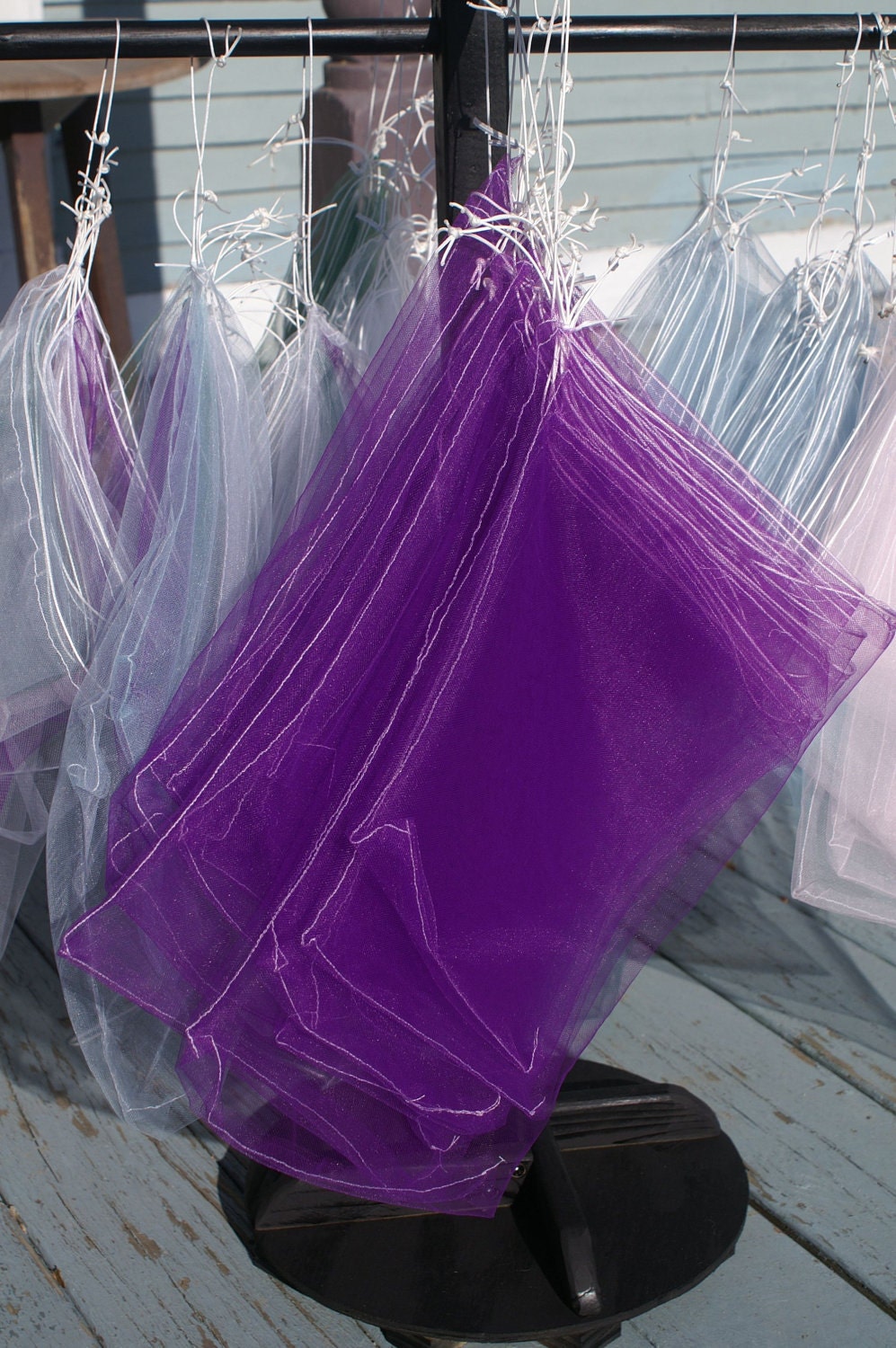 PURPLE Mesh Produce Bags- Set of 6