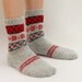 hand knit woolen socks