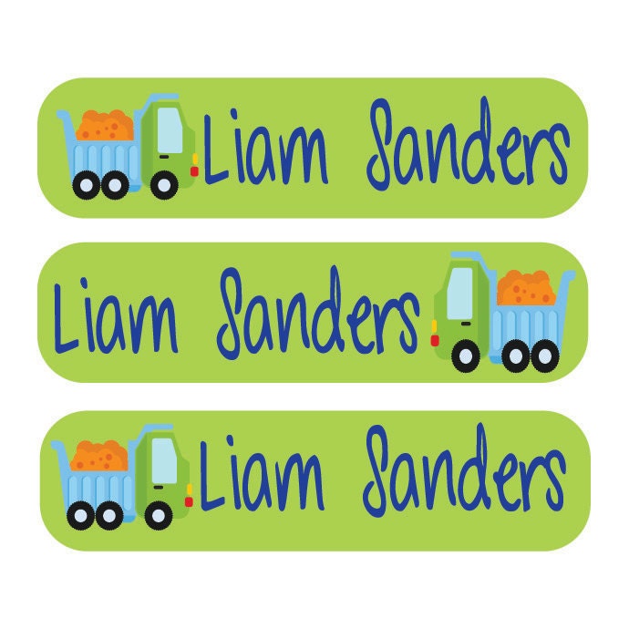 40 Waterproof and dishwasher safe labels for children - Great for bottles, sippy cups, lunch boxes, daycare, school, and more
