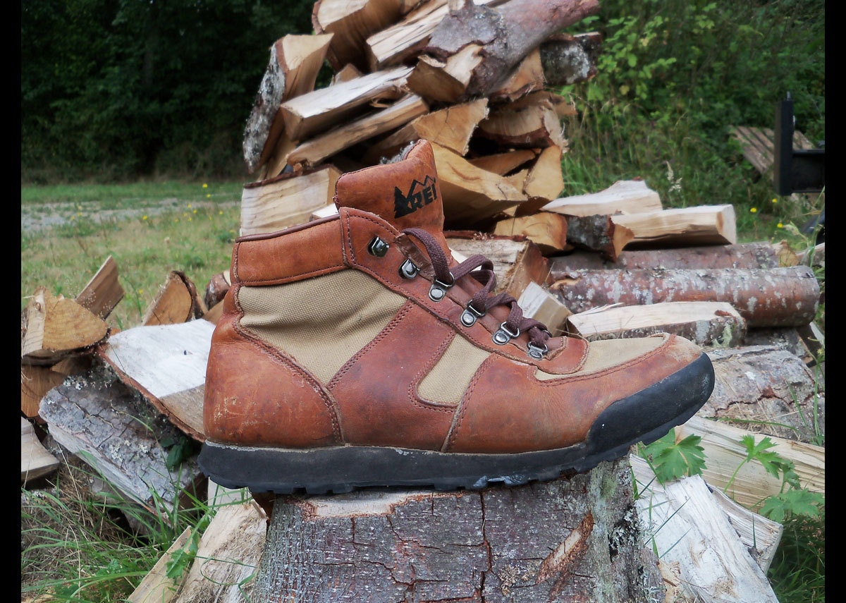 70s REI Americana Hiking Boots Men's 11 by ANNAKARINASCLOSET
