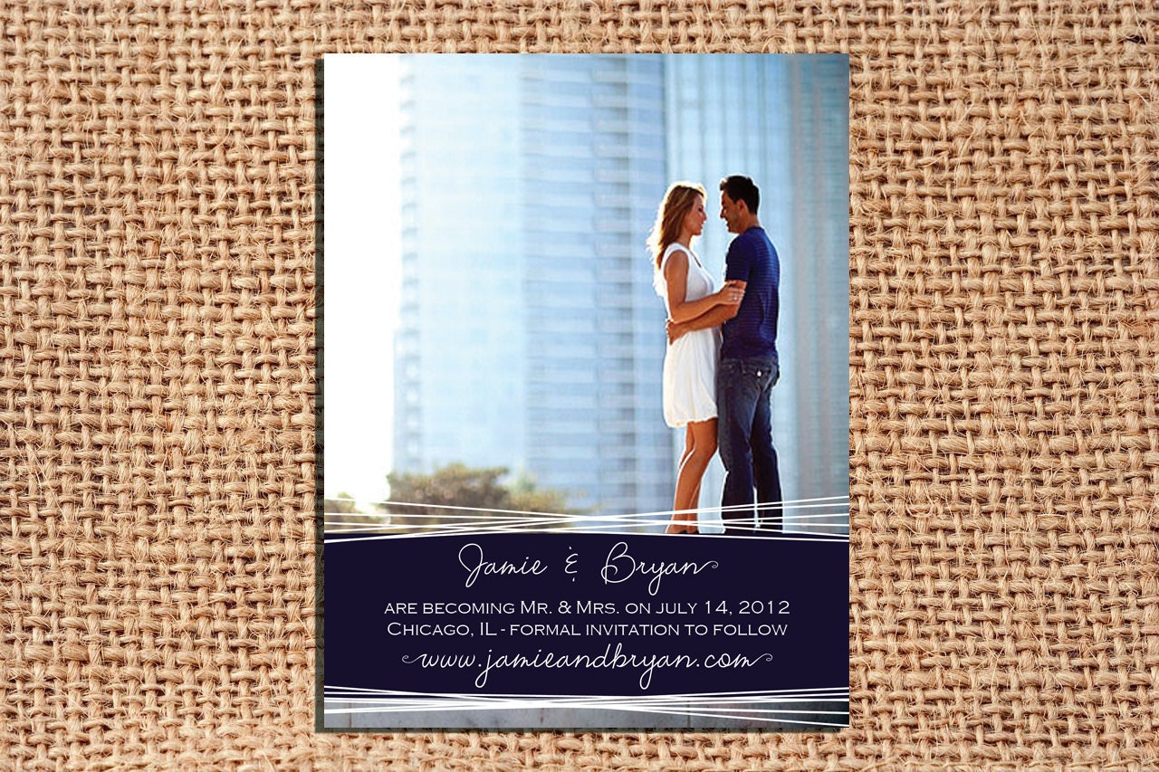 Custom Save the Date Magnets or Postcards