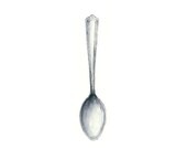 spoon watercolor giclee print - 8x10 // kitchen art // wall decor