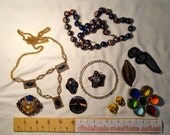 hippy 60s jewelry destash set