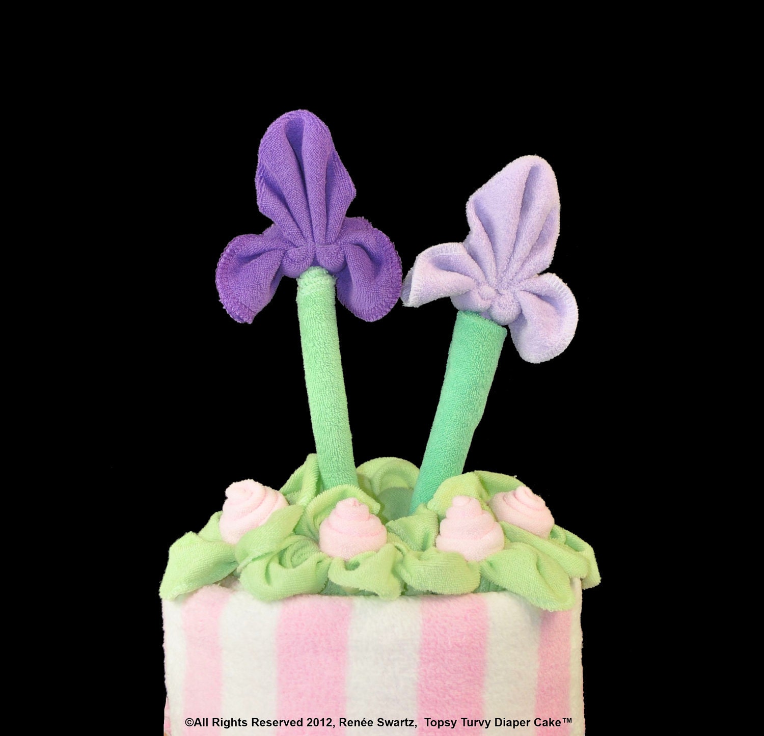 Iris Washcloth Instructional Video for Diaper Cakes and Towel Cakes (SALE)