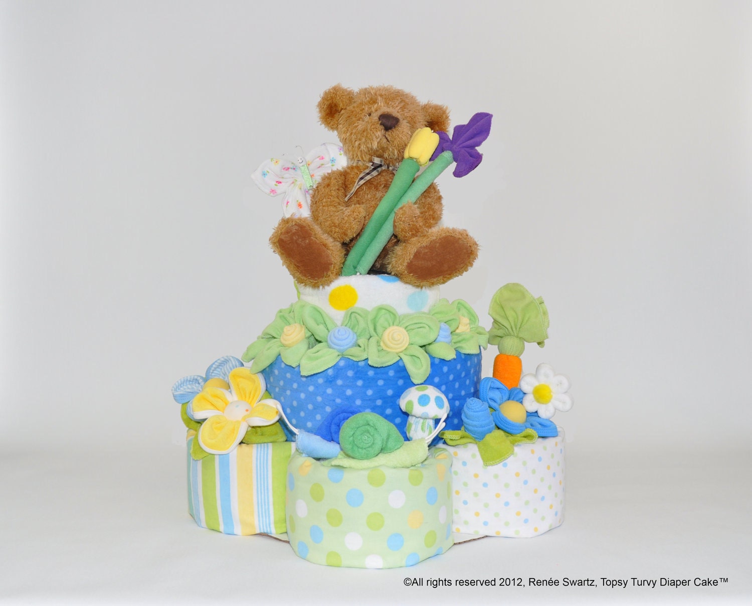 Diaper Cake How To, Basic 2 & 3 Layer Instructional Video (SALE)