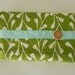 Diaper and Wipes Case- Fresh Green and Aqua- LAST ONE