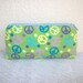 Peace Signs & Polka Dots Flannel Padded Pipe Pouch 5.5"