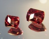 Set Roval 3.13 cttw Garnet  SI1  - Rhodolite Garnet Faceted Checkerboard Top