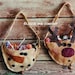 HoLiDaY TreaT BaGs - WooL FeLT SNoWMaN and ReiNDeeR TreaT BaG - PDF ePattern - Primitive and Whimsical