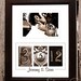 Wedding / Anniversary Frame your Date: Sepia- Personalized with your own photo