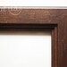 Personalized Wedding Date Frame with Number Photo Art - Sepia 11x14 Frame - Custom Wedding Gift Idea