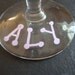 Bachelorette Party Personalized Wine Glasses