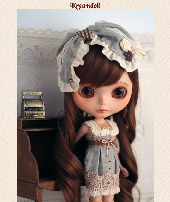 Emerald ribbon- for Blythe