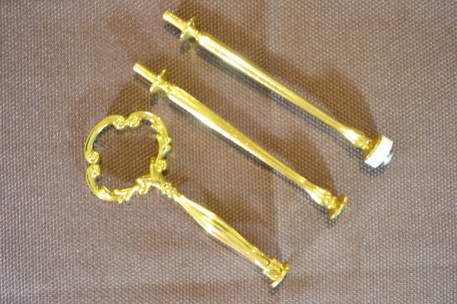 Tidbit Cakestand Handle Style 12 GOLD Fitting Hardware Buy 3 get one FREE