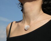 Unique Heart Silver Pendant