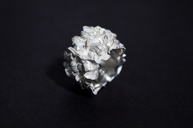 Nature Texture Ring Design Jewelry