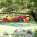 Katey Collection- 5 Pom Poms- Mexican fiesta hanging decorations/ wedding decorations/ birthday party decorations