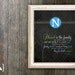 Family Monogram Print (4 colors to choose from) Psalm 1 - 8 x 10 Print