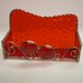 Red Stained Glass Business Card Holder
