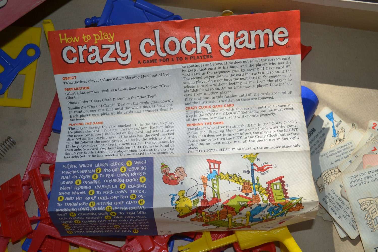 1964 Crazy Clock Game