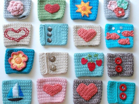 Coffee Cozy: 10 pack. Your choice by The Cozy Project